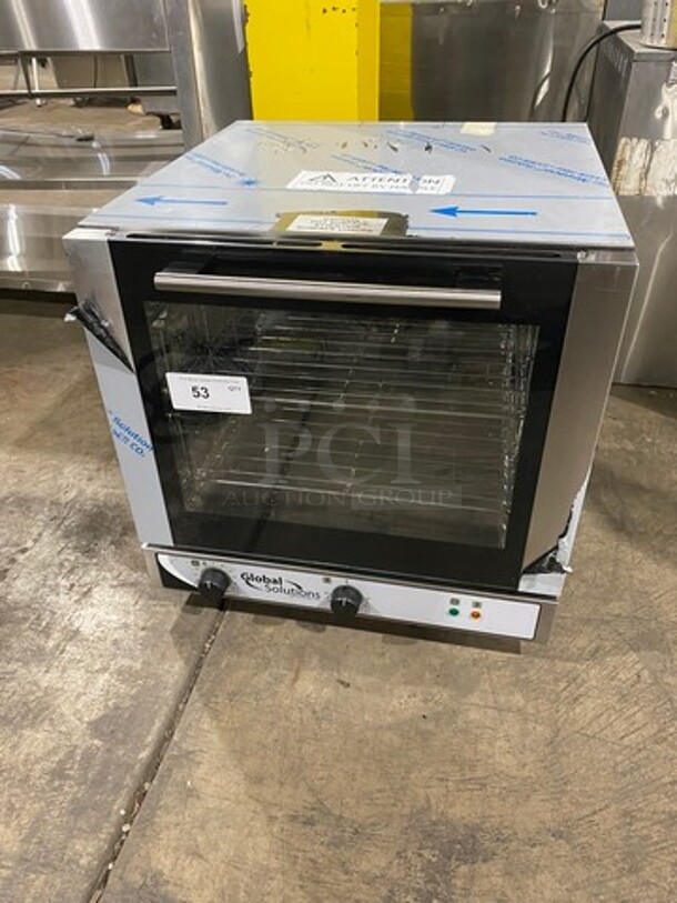 NEW! EKA Commercial Countertop Convection Oven! With View Through Door! With Metal Oven Racks! All Stainless Steel! Model: EKFA412S SN: 3218020736 120V 60HZ 1 Phase - Image 1 of 8