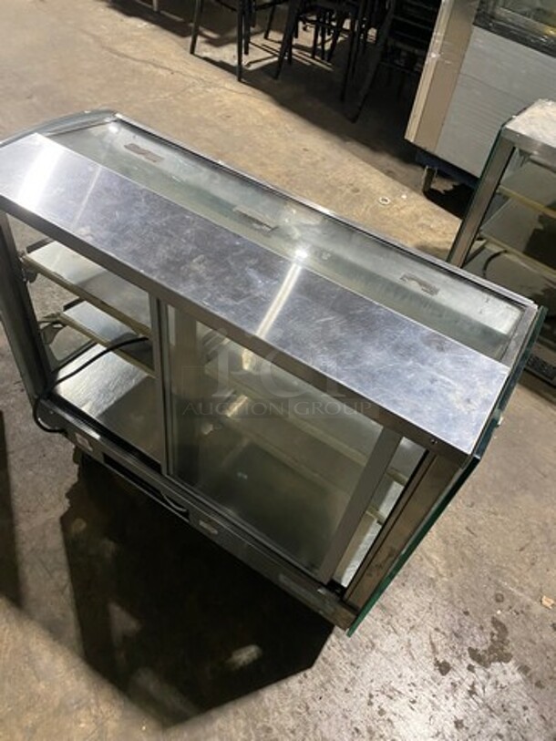 Vendo Commercial Countertop Food Warming Display Case! All Stainless Steel! Model: HFD000006 SN: 1453453 115V 60HZ 1 Phase - Image 9 of 9