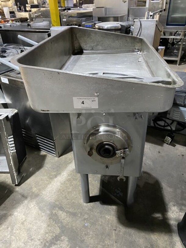 Hobart Heavy Duty Commercial Floor Style Meat Grinder! Model 4046! 208V 3 Phase! On Legs!  - Image 1 of 8