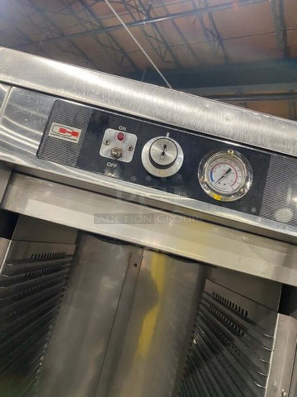 Carter Hoffmann Commercial Food Warming/Proofing Cabinet! Holds Full Size Trays! All Stainless Steel! On Casters! Model: PH1825NY SN: 355352 120V - Image 7 of 8