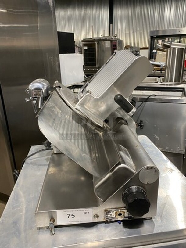 Globe Commercial Countertop Deli/ Meat Slicer! All Stainless Steel!