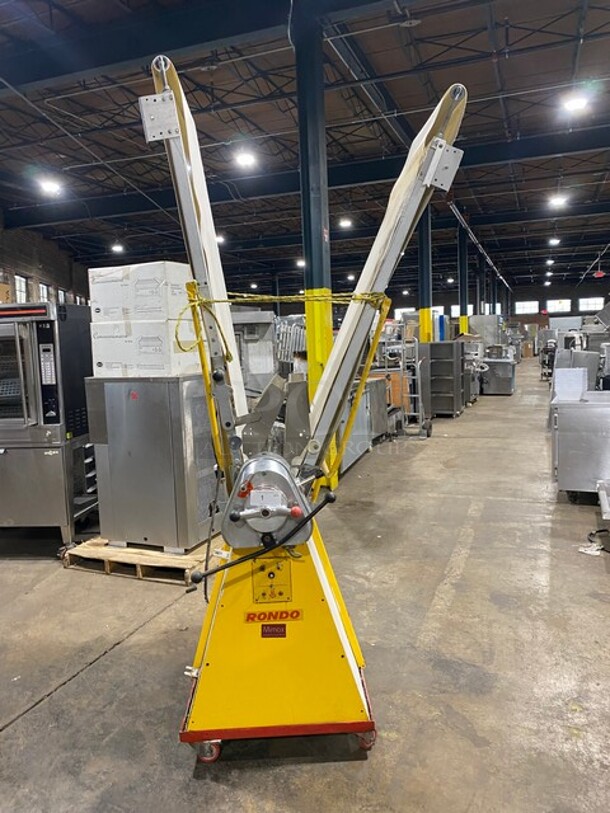 Seewer Rondo Metal Commercial Floor Style Reversible Dough Sheeter! MODEL SSO64C SN: A6019004 - Image 12 of 12