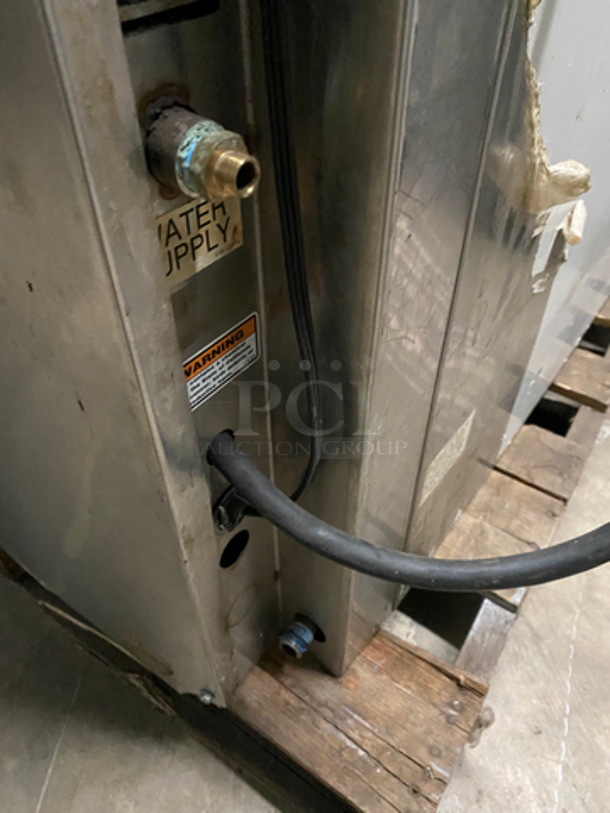 Baxter Commercial Electric Powered Mini Rotating Rack Oven! With 2 View Through Doors! Built In Pan Rack! All Stainless Steel! Model: 0V300EMS SN: 241007968 208V 60HZ 3 Phase - Image 8 of 10