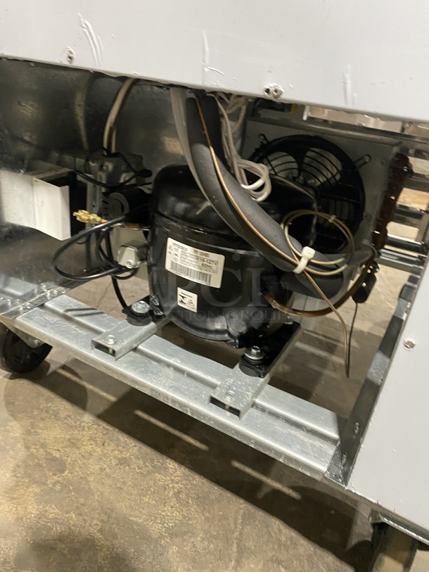 Optimum Single Door Reach in Refrigerator! With Poly Coated Racks! All Stainless Steel! On Commercial Casters! - Image 9 of 9