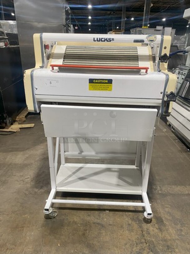 Nice! Oliver Lucks Edition Commercial Electric Powered Bread/Baguette Former/Molder!
 Model 600-R3 molder is designed for perfect shaping of rolls and various sizes of breads.