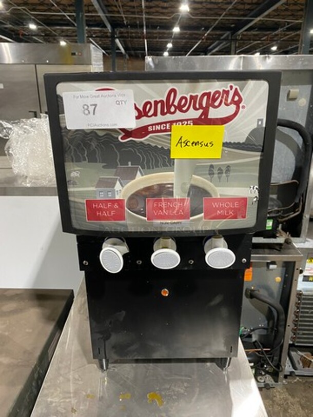 Good West Commercial Countertop Refrigerated Creamer/ Milk Dispenser! Model: GW3 115V 1 Phase - Image 1 of 8