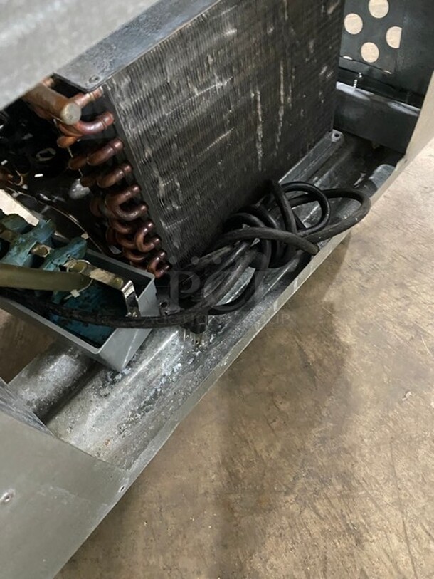 Leader Commercial 3 Door Under The Counter Lowboy/Work Top Cooler! All Stainless Steel! Model: LB72 SN: PY11C2538! 115V 1 Phase! On Casters! - Image 8 of 8