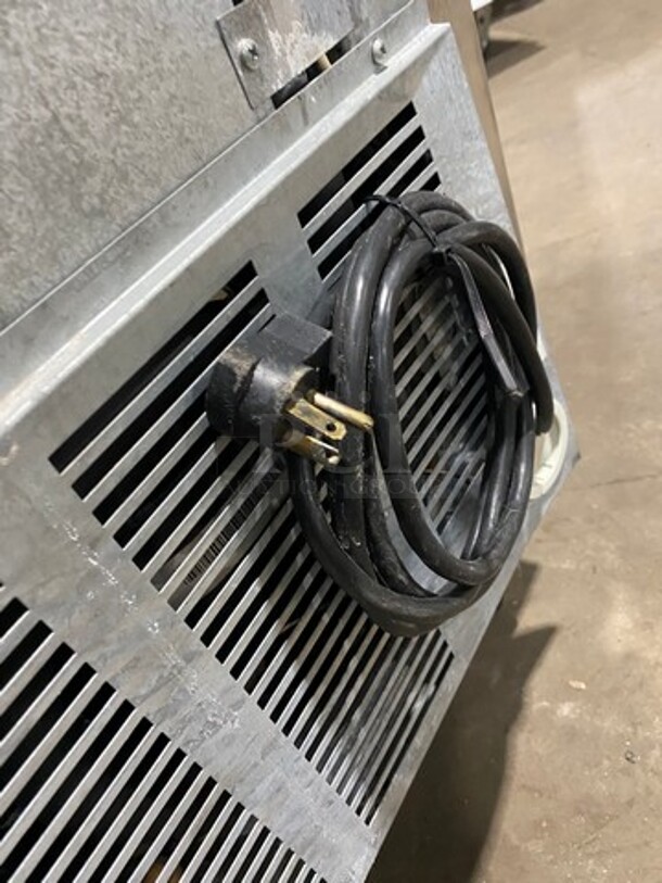 Beverage Air Commercial Single Door Lowboy/Worktop Freezer! All Stainless Steel! On Casters! Model: WTF27A SN: 10502225 115V 60HZ 1 Phase - Image 7 of 7