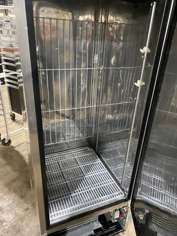 Turbo Air Commercial Single Door Reach-In Freezer! With Poly Coated Racks! Solid Stainless Steel! Maximum Series Model: MSF23NM SN: NF23309054 110/120V 60HZ 1 Phase - Image 5 of 8