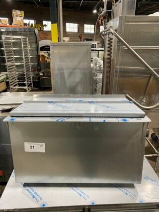 NEW! Advance Tabco Commercial Drop In Ice Bin! Solid Stainless Steel! Model: D30IBL