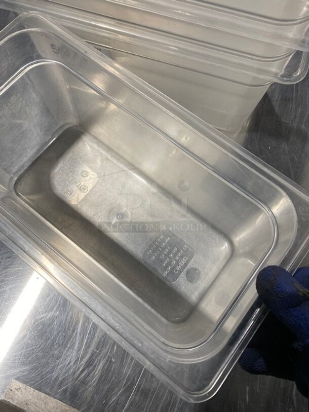 Cambro Clear Poly Food Pans! 6x Your Bid! - Image 6 of 7