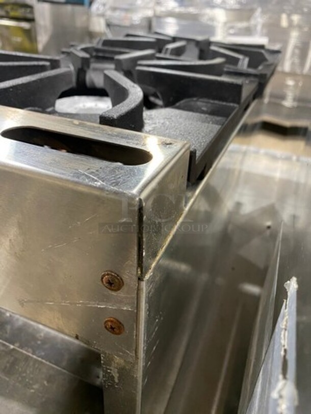 Sweet! Late Model! Sierra Commercial Countertop Natural Gas Powered 2 Burner Range! All Stainless Steel! On Small Legs! Model: SRHP212 SN: 2116070128M - Image 4 of 9