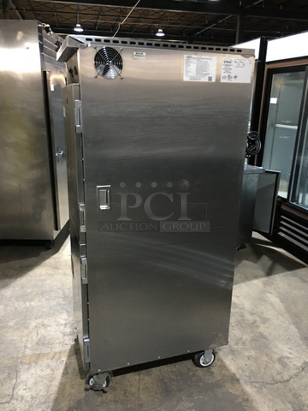 FABULOUS! 2015 FWE Split Door Insulated Warming Cabinet! Holds Full Size Trays! All Stainless Steel! On Casters!  Model: TST-16-CHP SN: 154344901 120V 1 Phase - Image 3 of 8