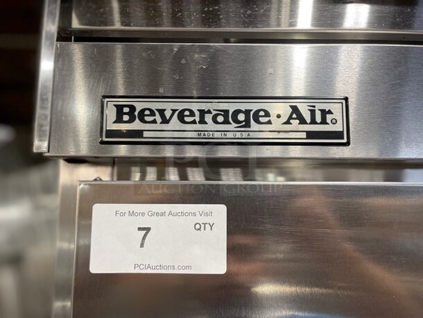 Beverage Air Commercial Single Door Refrigerated Dough Retarder! Can Fit Roll In Rack! All Stainless Steel! RACK NOT INCLUDED! Model: PRI11AS 115V 60HZ 1 Phase - Image 2 of 9