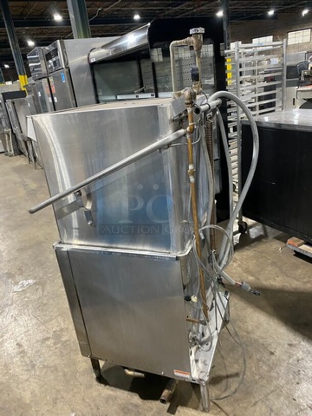 FAB! Hobart Commercial Pass-Through Heavy-Duty Dishwasher! All Stainless Steel! On Legs! Model: AM15 SN: 231100736 208/240V 60HZ 3 Phase - Image 3 of 10