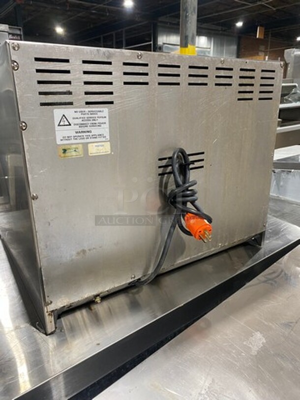Turbofan Moffat Commercial Countertop Electric Powered Convection Oven! With View Through Door! Metal Oven Racks! All Stainless Steel! - Image 4 of 8