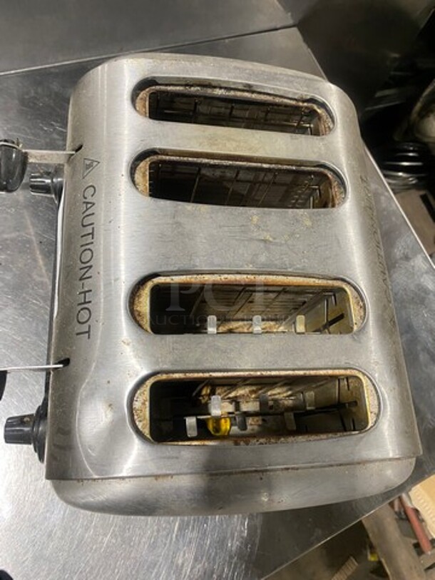 Hatco Commercial Countertop 4 Slot Toaster! Model: TPT240 SN: C204291911 240V 60HZ 1 Phase - Image 5 of 8