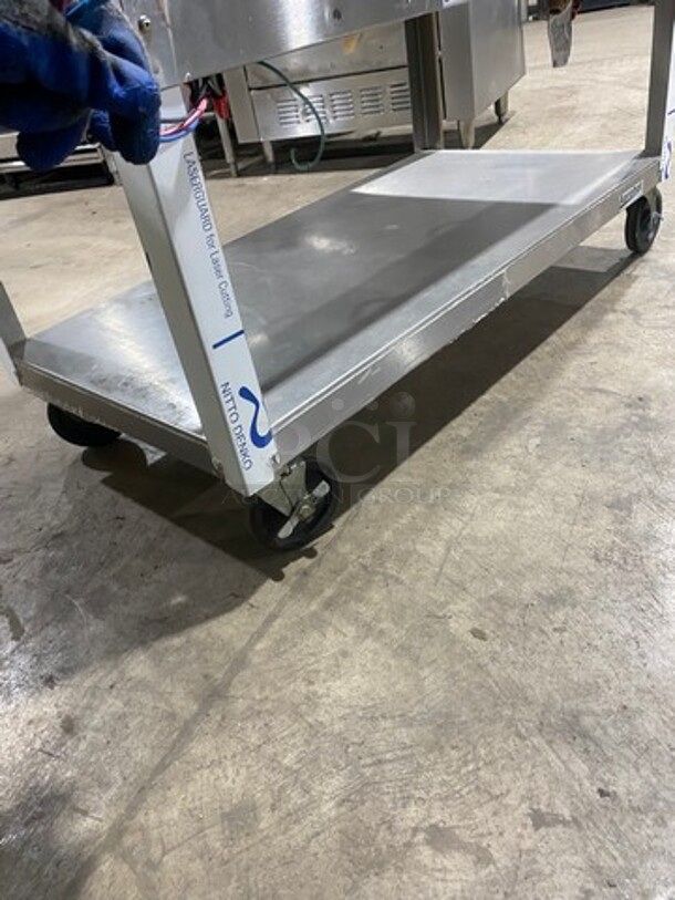 Duke Commercial Electric Powered 3 Well Steam Table! With Storage Space Underneath! All Stainless Steel! On Casters! Model: E303M SN: 12063086 208V 60HZ 3 Phase - Image 10 of 11