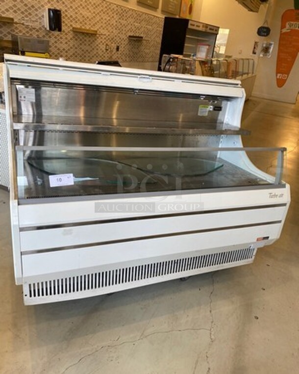 Turbo Air Commercial Refrigerated Open Grab-N-Go Display Case Merchandiser! With Front Cover! WORKING WHEN REMOVED! Model: TOM60LWN SN: H2TML60D1003 115V 60HZ 1 Phase