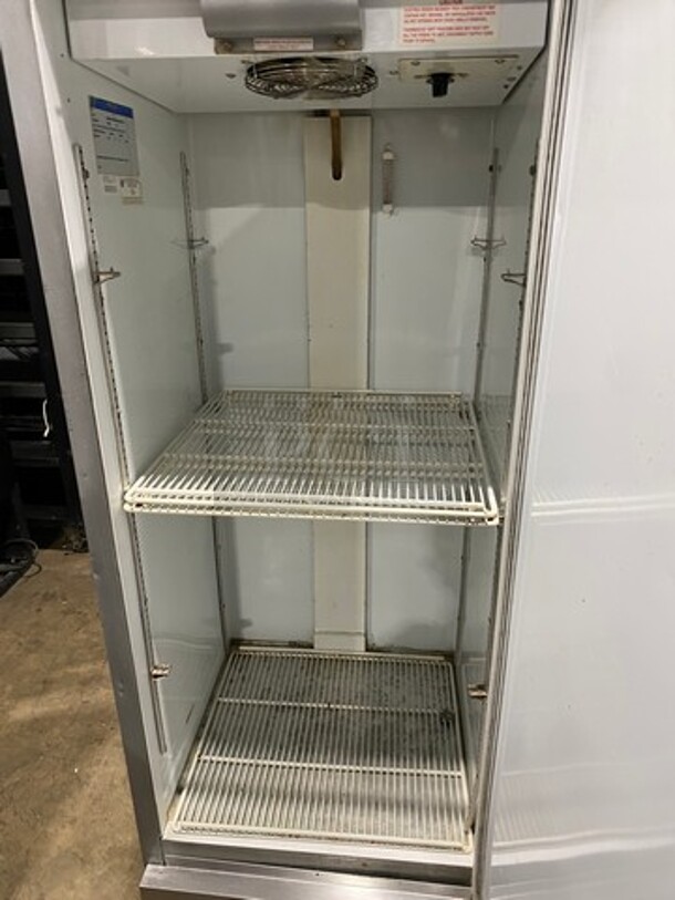 Beverage Air Commercial 2 Door Reach In Cooler! With Poly Coated Racks! All Stainless Steel! On Casters! SN: 6558978 - Image 5 of 8