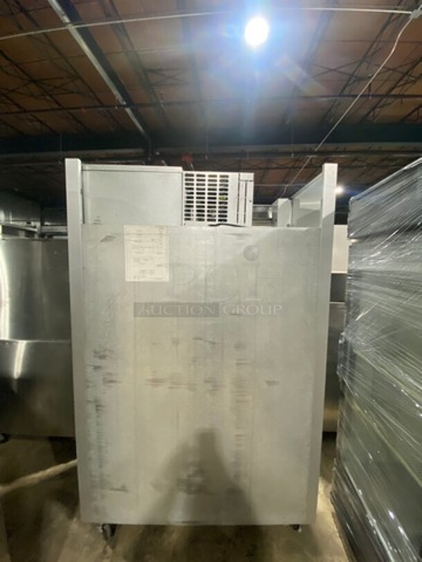 Traulsen Commercial 2 Door Reach In Refrigerator! With Pan Rack And Poly Coated Racks! All Stainless Steel! On Casters! Model: G20010 SN: T160044C11 115V 60HZ 1 Phase - Image 3 of 9