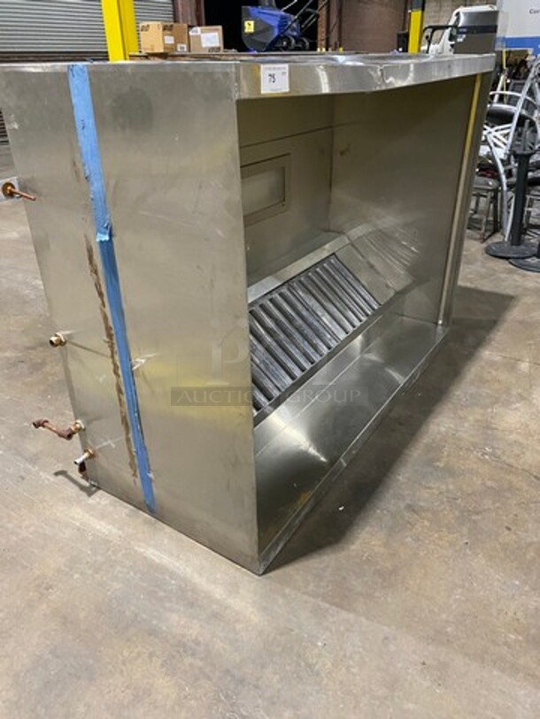 Avtec Commercial 6FT Exhaust Hood! All Stainless Steel! Model: AXWOA SN: 52877A - Image 2 of 12