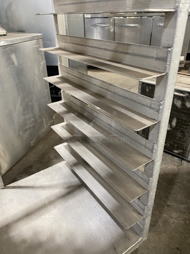 Metal Commercial Pan Transport Rack on Commercial Casters! - Image 3 of 4
