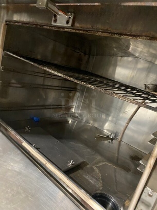 Commercial Gas Powered Cabinet Steamer! All Stainless Steel! On Legs! - Image 6 of 8