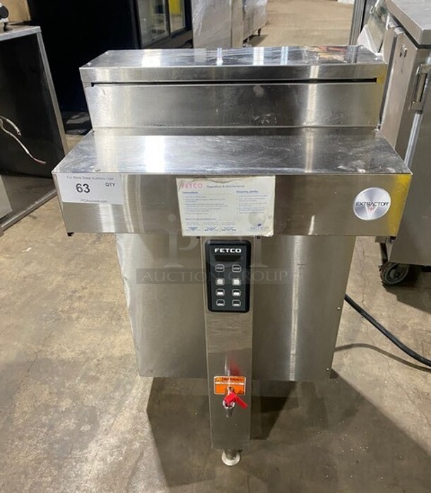 Fetco Model Stainless Steel Commercial Countertop Coffee Machine! - Image 1 of 6