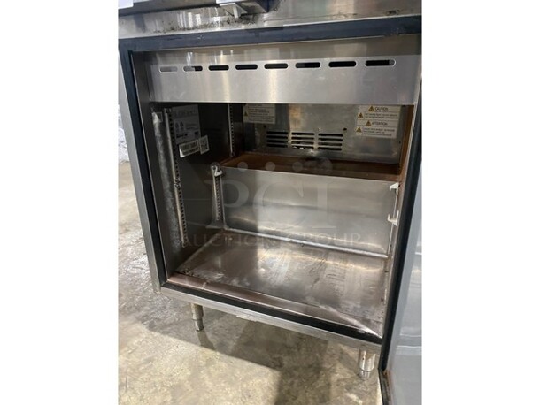 Turbo Air MST-28-N-711S Stainless Steel Commercial Prep Table w/ Poly Sneeze Guard. 115 Volts, 1 Phase. - Image 5 of 8