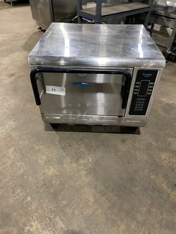 2011 Turbo Chef Commercial Countertop Rapid Cook Oven/ Microwave Oven! All Stainless Steel! Tornado Series Model: NGCD6 SN: NGCD6D10895 208/240V 60HZ 1 Phase - Image 1 of 8