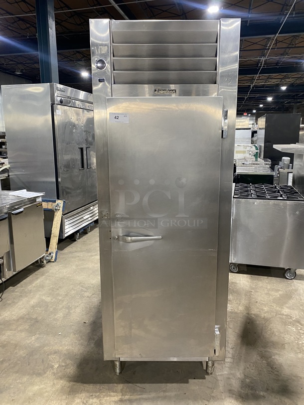 Traulsen Commercial Single Door Reach In Cooler! All Stainless Steel! On Legs! MODEL RHT132WREFHS SN: T239710I98 115V 1PH - Image 1 of 9