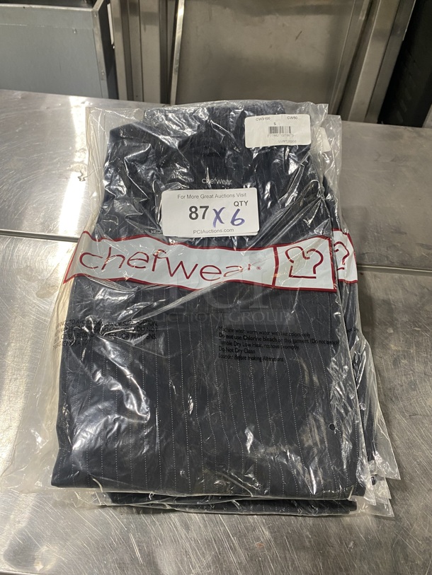  CHEFWEAR Chef Pants! SIZE:S (6x) YOUR BID! - Image 1 of 3