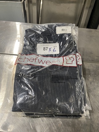  CHEFWEAR Chef Pants! SIZE:S (6x) YOUR BID!