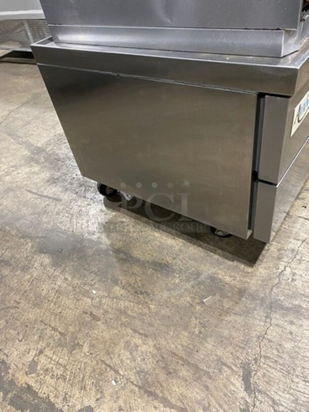 Avantco Commercial Refrigerated 2 Drawer Chef Base! All Stainless Steel! On Casters! Model: 178CBE52HC SN: 6389260217091206 115V - Image 2 of 8