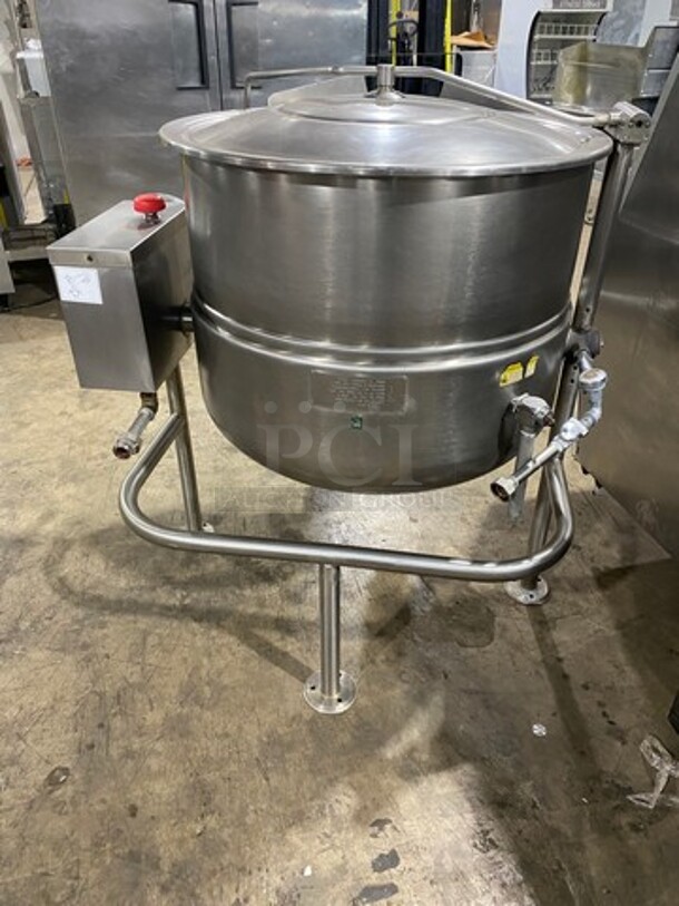 2014 Cleveland Commercial Tilted Soup Kettle! All Stainless Steel! On Legs! Model: KDL60T SN: 140523052751 - Image 3 of 9