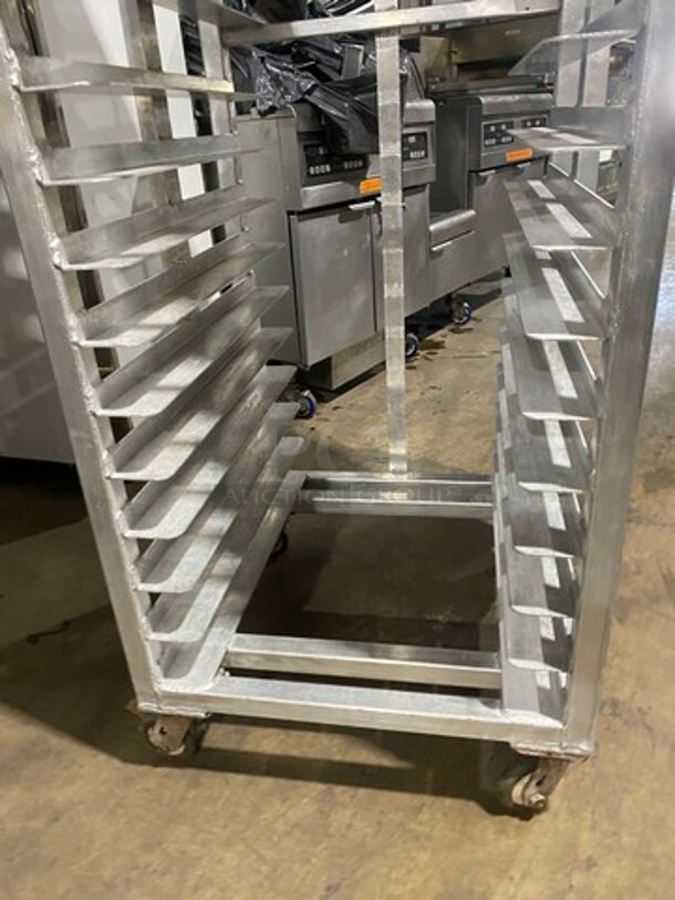 Metal Commercial Pan Transport Rack! On Casters! - Image 4 of 5