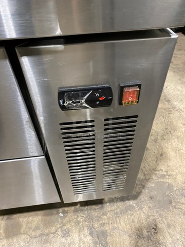 Avantco Commercial Refrigerated 2 Drawer Chef Base! All Stainless Steel! On Casters! Model: 178CBE52HC SN: 6389260217091206 115V - Image 7 of 8
