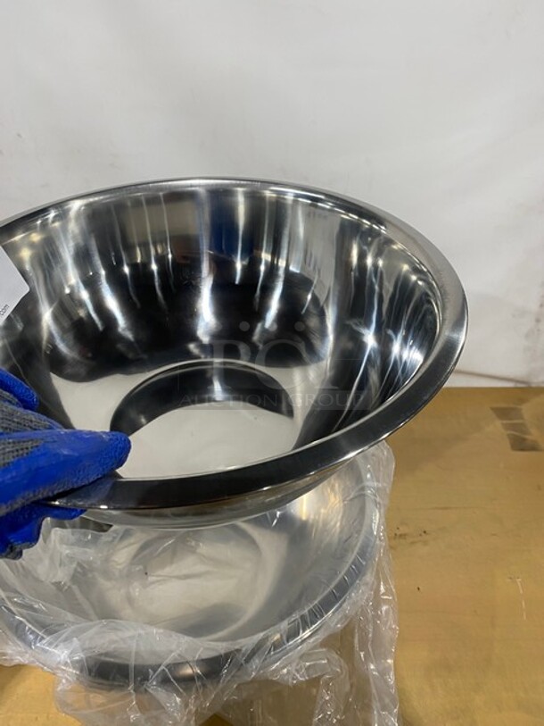 NEW! Choice 8QT Stainless Steel Mixing Bowl! 4x Your Bid! MODEL 176MXBSS8 - Image 7 of 7