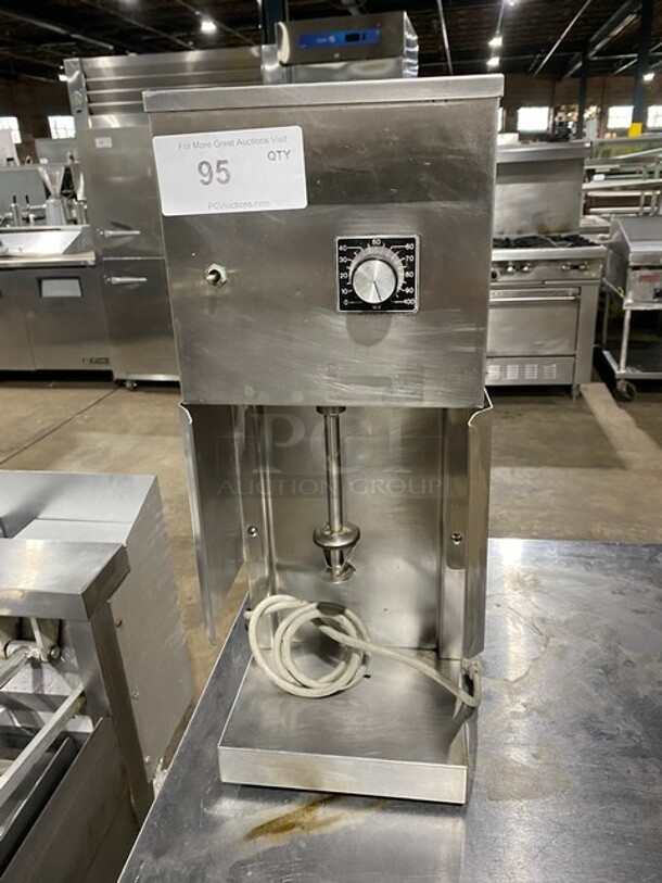 Stainless Steel Commercial Countertop Arctic Swirl Blender Drink Mixing Machine - Image 1 of 8