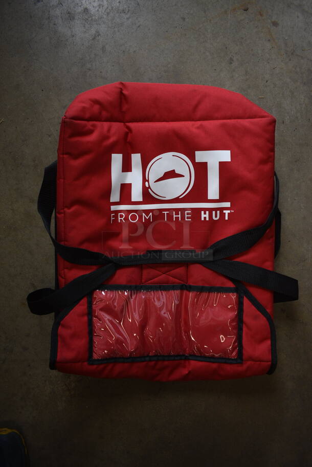3 Red Insulated Pizza Delivery Bags. 16x17x7. 3 Times Your Bid!