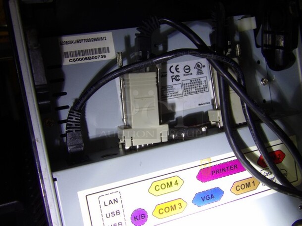 POS iTouch W/Credit Card Reader
Model 520-EX POS Computer, W/Epson Printer - Image 3 of 4