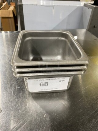 ALL ONE MONEY! All Stainless Steel Steam Table Pans!