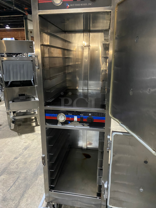 Hot Food Boxes Commercial Insulated Heated Holding Cabinet! All Stainless Steel! On Casters! Model: SH14 115V - Image 4 of 9