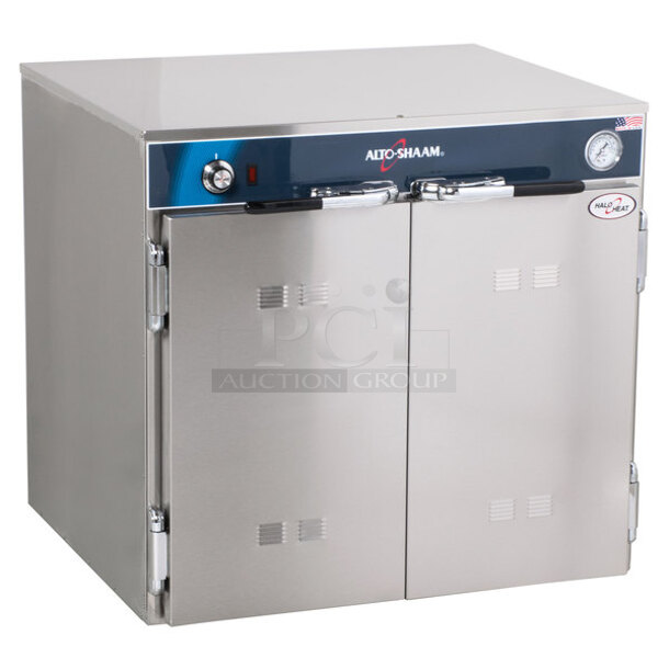 BRAND NEW! 2022 Alto Shaam 750-CTUS Halo Heat Stainless Steel Commercial 2 Door Heated Holding Cabinet. 120 Volts, 1 Phase. Tested and Working! - Image 1 of 9