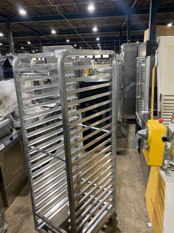 Like New! Channel Metal Welded Heavy Duty Commercial Pan Transport Rack! Model AXD1820 On Casters! - Image 7 of 8