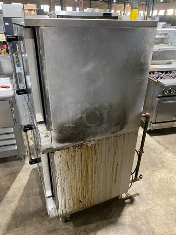 Southbend Commercial Natural Gas Powered Double Deck Convection Oven! With View Through Doors! Metal Oven Racks! All Stainless Steel! On Legs! SL Series! 2x Your Bid Makes One Unit! - Image 2 of 11