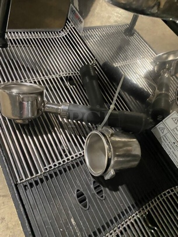 WOW! LATE MODEL! Dunkin Donuts Edition! Schaerer Commercial Countertop 2 Group Espresso Machine! With Steam Lines! Stainless Steel! On Small Legs! - Image 9 of 11