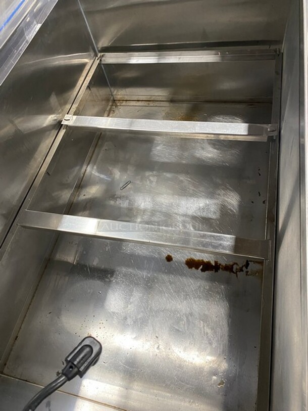 C Nelson Stainless Steel Commercial Floor Style Ice Cream Dipping Cabinet! MODEL BD6DIPRB 115V - Image 5 of 7