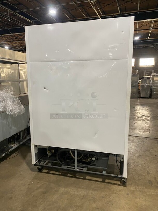 True Commercial Double Glass Door Reach In Freezer/Merchandiser! With Poly Coated Racks! On Casters! 115/208-230V 1 Phase! Model: GDM-49F SN: 7448825! - Image 3 of 9